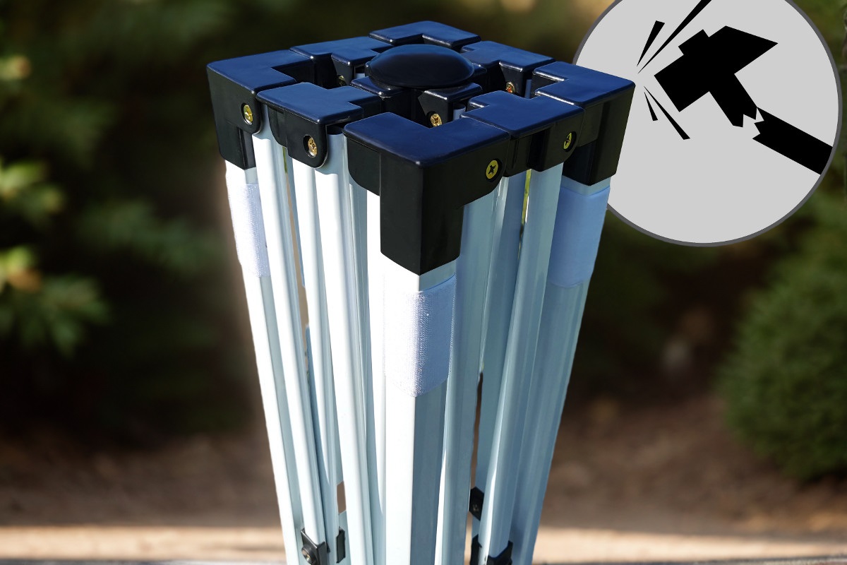 cort pliabil aluminiu